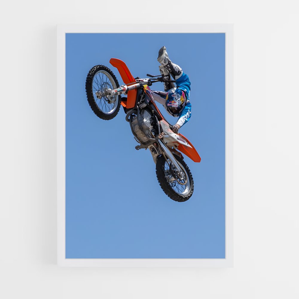 Poster Vol en Liberté – affiche Motocross freestyle (vue 3)